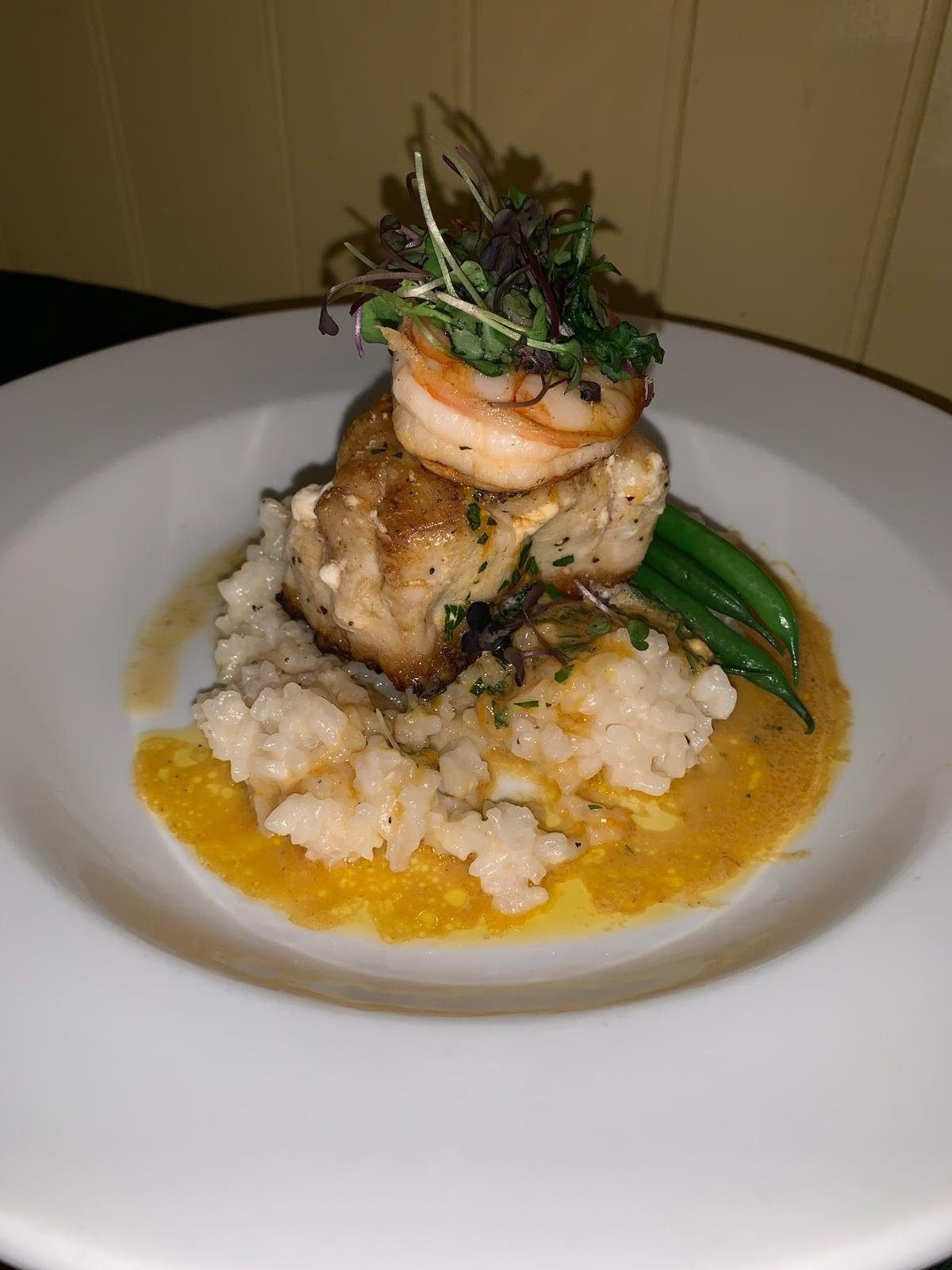 Chef's plated finish — WSG Services